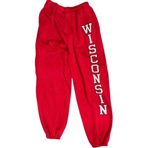 Wisconsin Badgers Jansport Sweatpants Size Medium